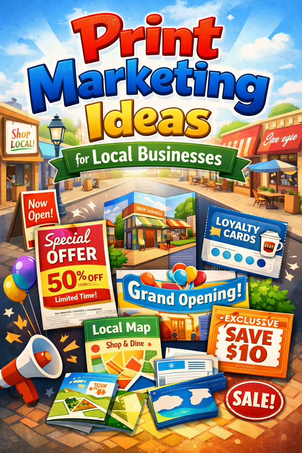 Print Marketing Ideas For Local Businesses